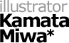 イラストレーター miwaロゴ